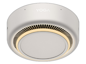 Lenovo Yoga Mini 01IPH11 - מבט עליון עם פתחי אוורור ותאורת Adaptive Lighting