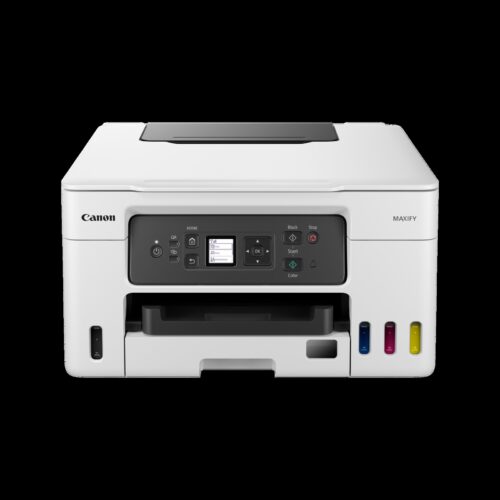 Canon MAXIFY GX3040 - מבט מלפנים, רקע לבן