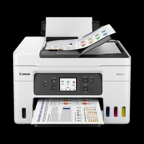 Canon MAXIFY GX4040 - מגש נייר פתוח תוך כדי הדפסה