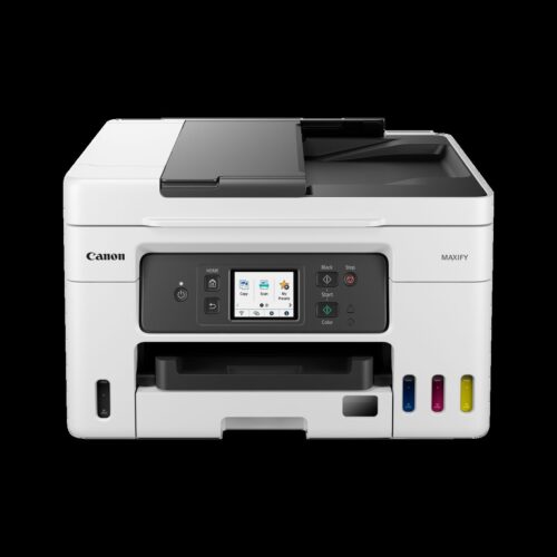 Canon MAXIFY GX4040 - מבט מלפנים, רקע לבן