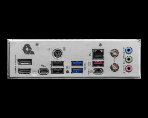 לוח אם MSI PRO B860M-A WIFI - פאנל חיבורים אחורי