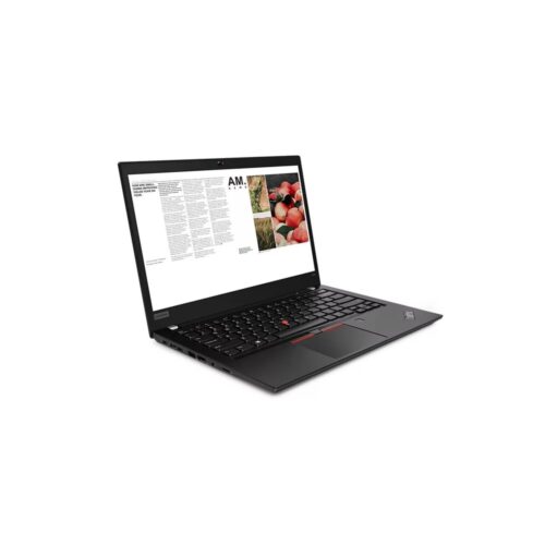 Lenovo ThinkPad T490 מחודש - זווית פתוחה - מגזין לדוגמה