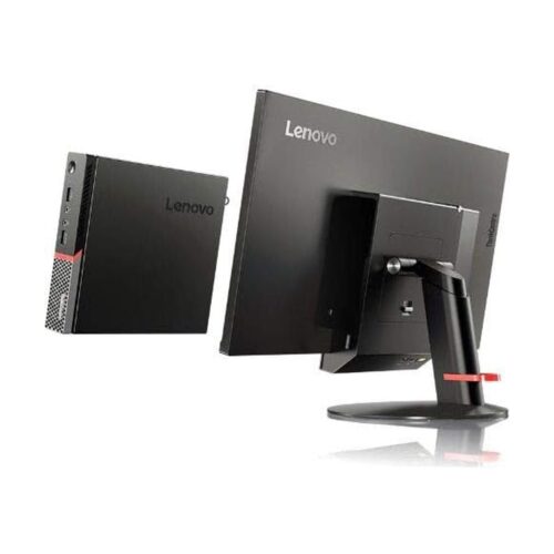 מסך משולב מחשב Lenovo Tiny-In-One 24 Gen 3 i5-6500T 16GB 256GB - side-with-tiny