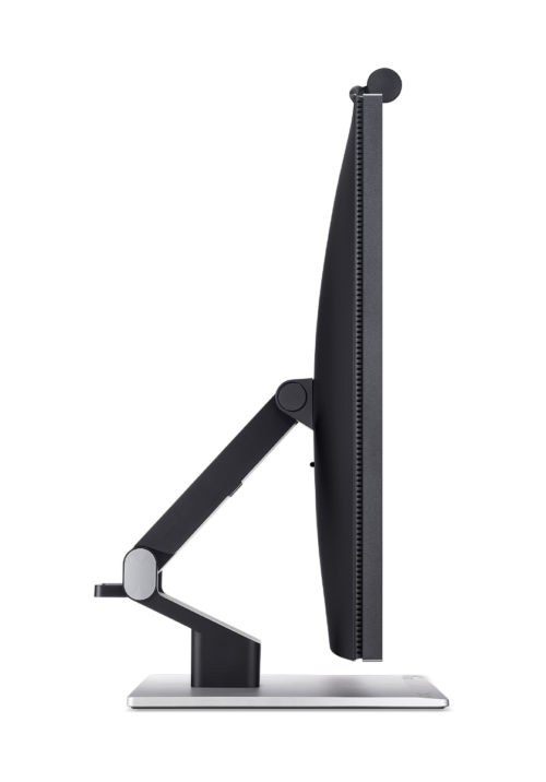 Acer ProCreator PE320QXT - מבט מהצד, עובי המסך וזרוע ההטיה
