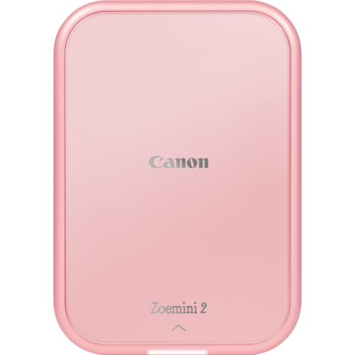 Canon Zoemini 2 - מדפסת תמונות כיס אלחוטית, מבט קדמי, זהב ורוד