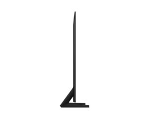 Samsung QE55Q8F - מבט מהצד המציג את העיצוב הדק AirSlim