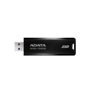 ADATA SC610 1TB - מבט קדמי, מחבר USB נשלף