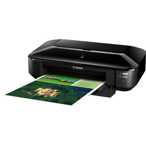 Canon PIXMA iX6850 - הדפסה בפעולה, מבט מזווית