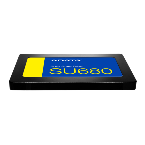 כונן SSD פנימי ADATA SU680SS 1TB SATA III - מבט מהצד עובי הכונן