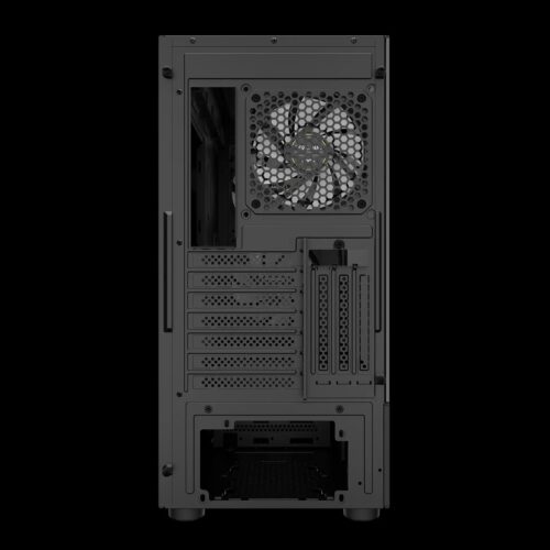 מארז מחשב GAMDIAS TALOS M3 MESH - פאנל אחורי, יציאות הרחבה ומאוורר