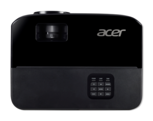 Acer X1129HP - מבט עליון עם לחצני הפעלה