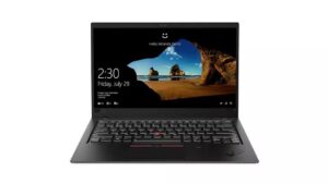Lenovo ThinkPad X1 Carbon Gen 6 - מבט קדמי ישר
